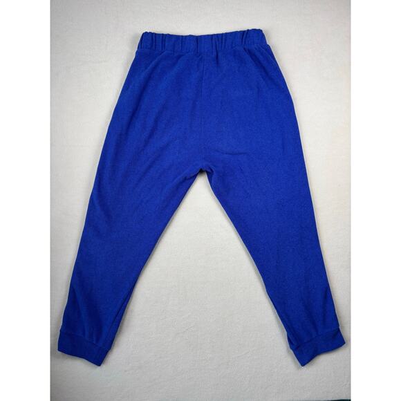 Dudley Stephens Jay jogger in cobalt blue terry 
fleece size Large - Picture 3 of 9